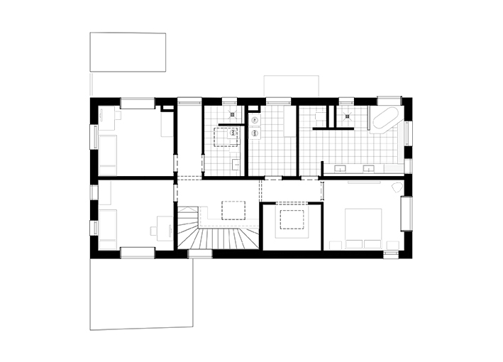 Neubau eines Einfamilienhauses