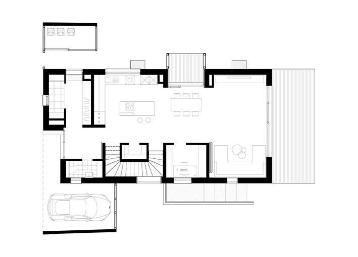 Neubau eines Einfamilienhauses