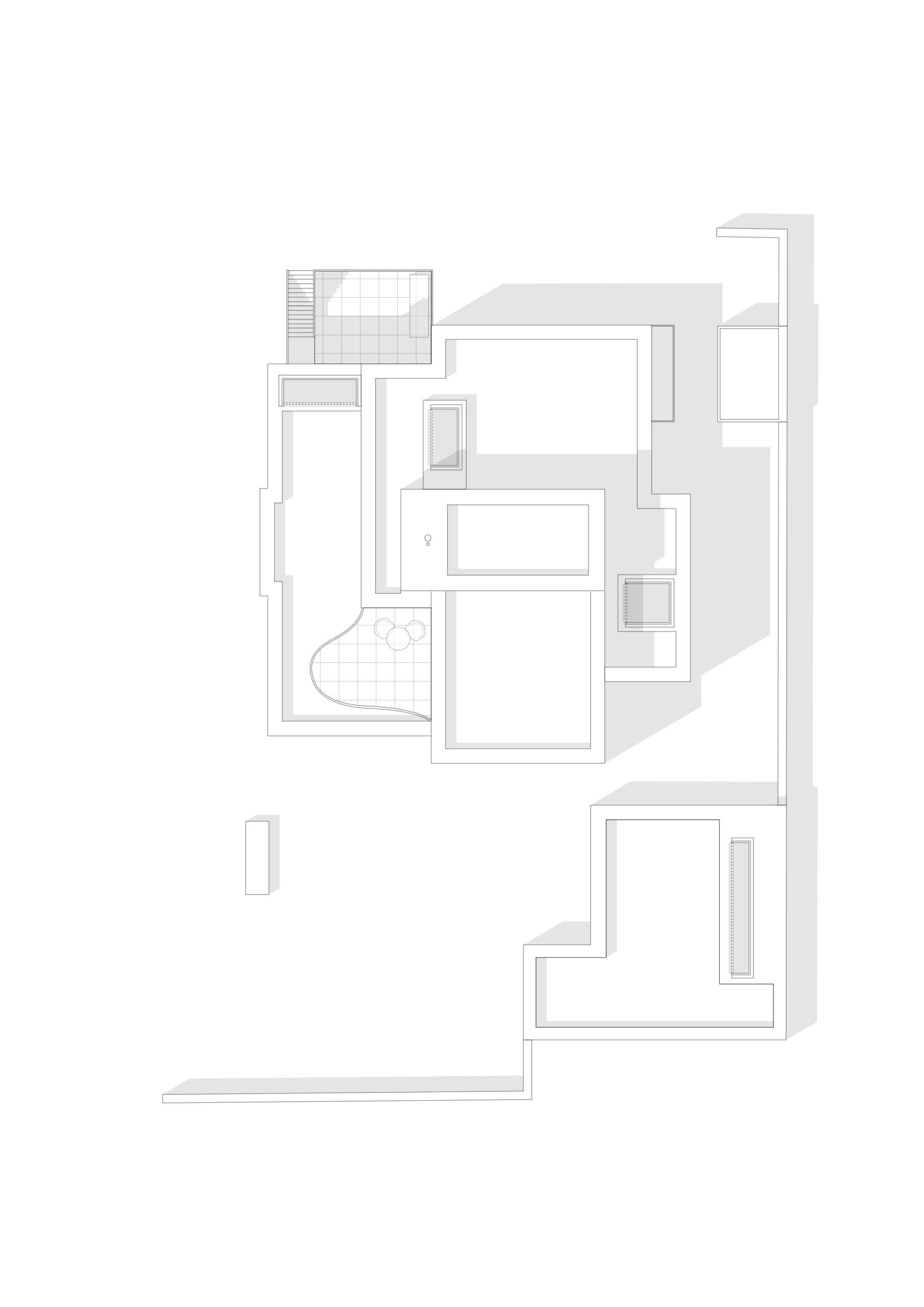 Villa N, Dachaufsicht